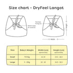 DryFeel Langot Size Chart