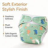 UNO Luxe Cloth Diaper & Soaker Set (Dry Feel Pad + Booster) - Ellie’s Circus