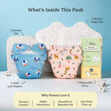 UNO Luxe Cloth Diaper Trial Kit