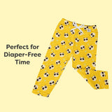 Diaper Pants with drawstring - Panda