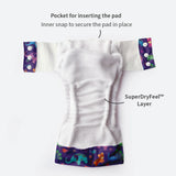 UNO Cloth Diaper Pants-Purple Love