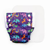 UNO Cloth Diaper Pants-Purple Love