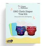 UNO Cloth Diaper Starter Kit with 2 Freesize UNO