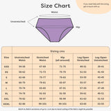 MaxAbsorb Period Underwear Pack of 3 (2 Lilac and 1 Pink)+ Free Waterproof Travel Bag