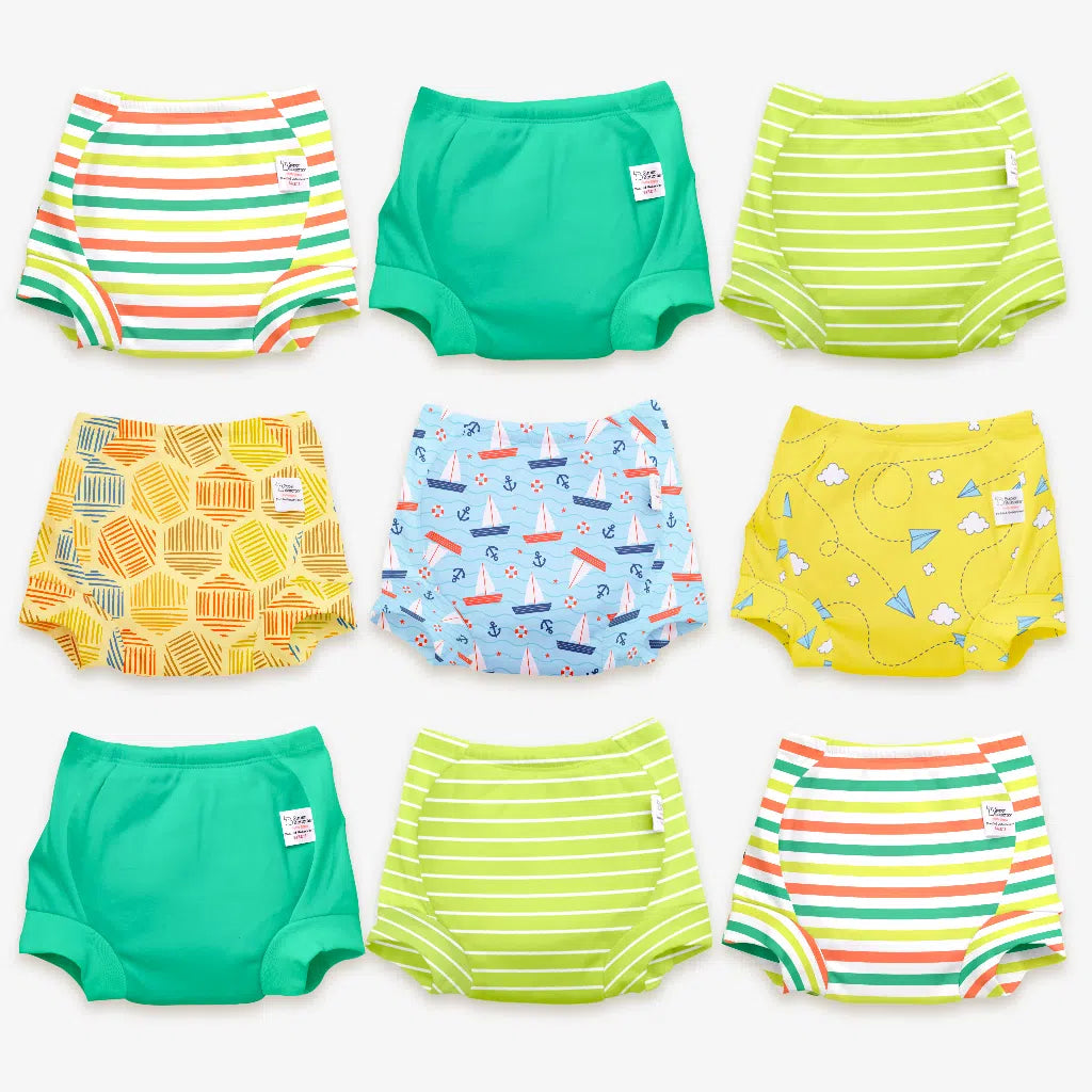 9 Pack Padded Underwear