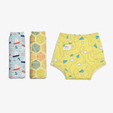 Padded Underwear Pack of 3 (Size 0)- Explorer