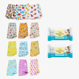 Padded Underwear Pack + FREE 40 Wipes