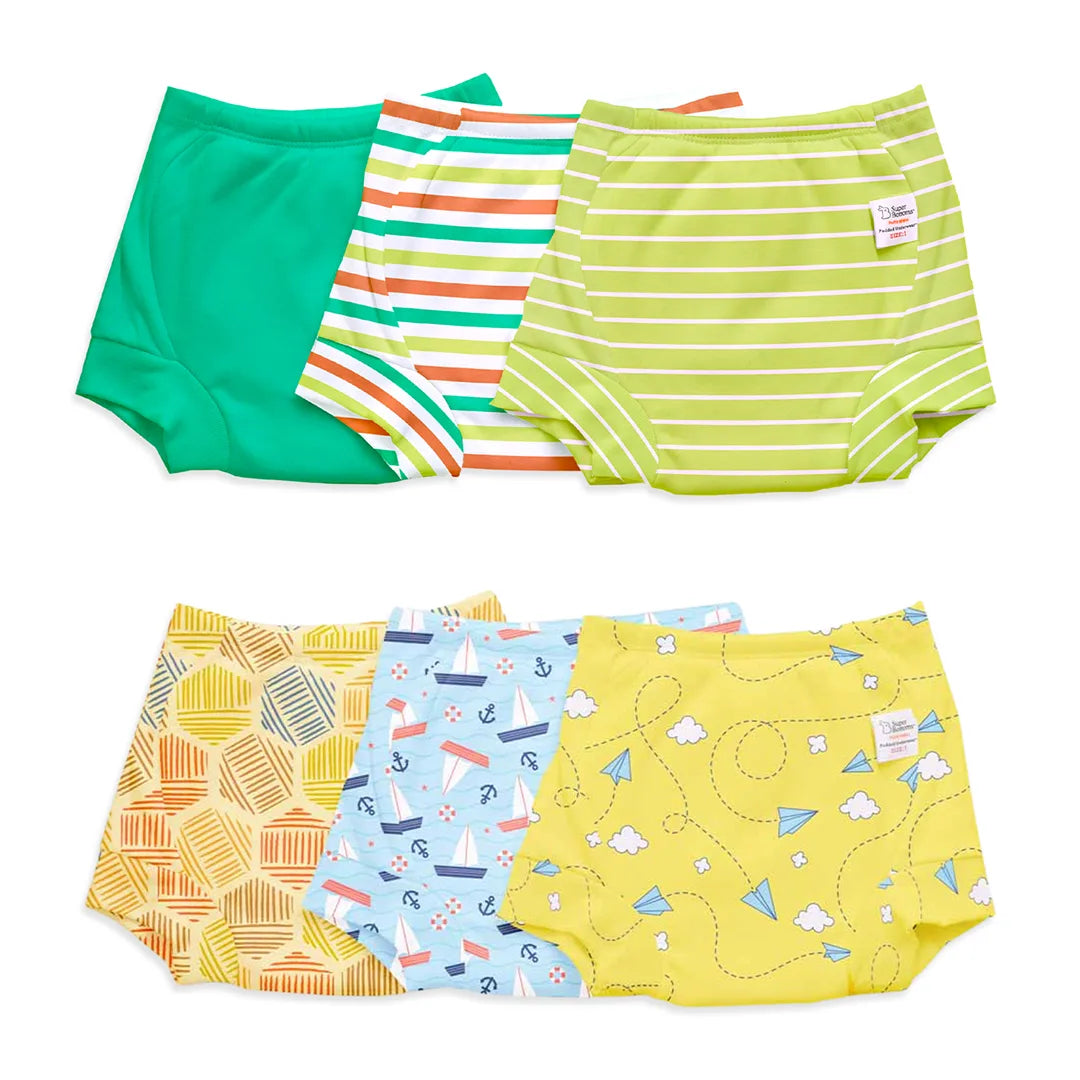 Pack of 6 - Padded Underwear