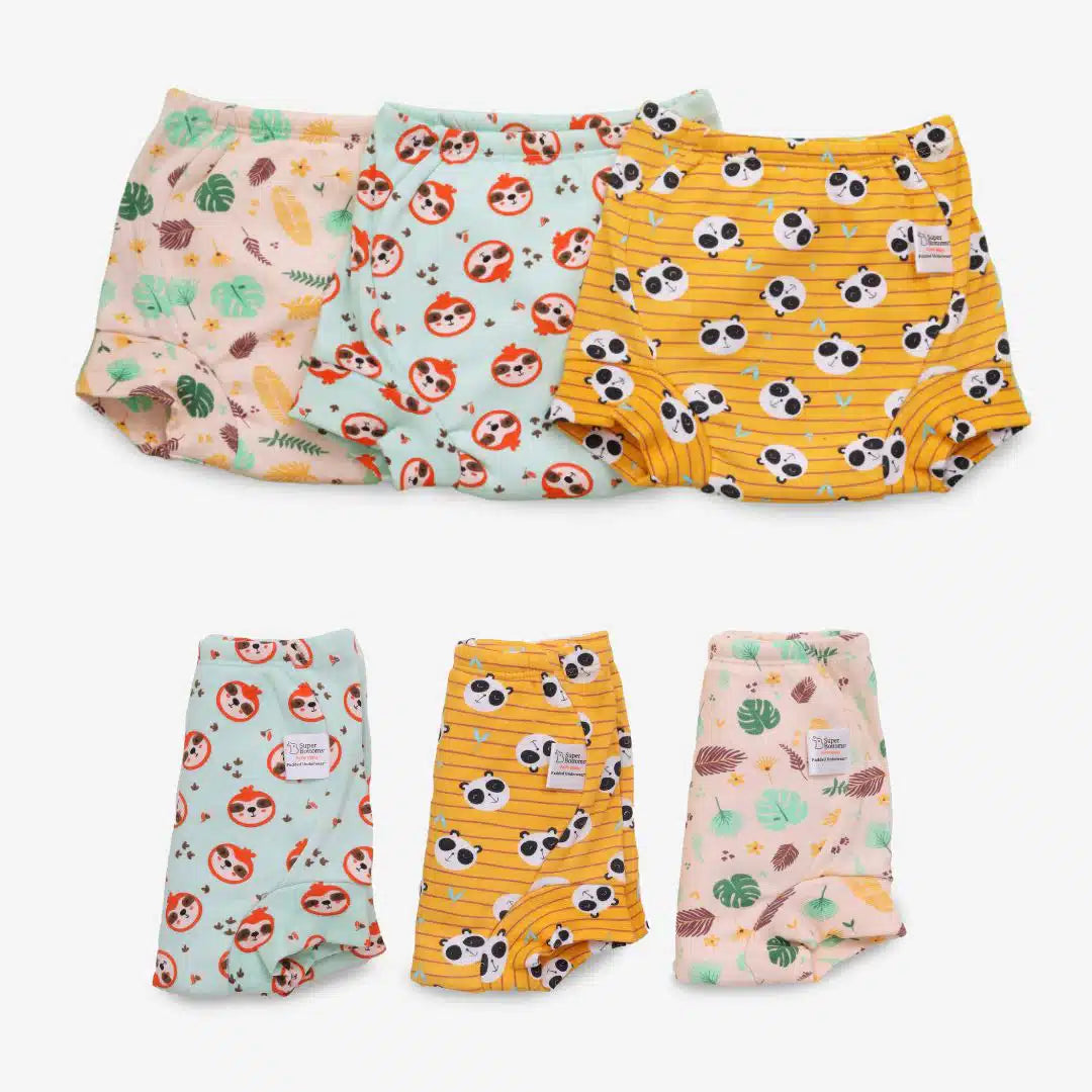 Superbottoms - Semi-waterproof, Dry Feel & Cotton Padded Pull-up style!💁  SuperBottoms Padded Underwear is the PERFECT Potty Training pants! They now  come with a SuperDryFeel™ layer on top. With SuperBottoms Padded Underwear