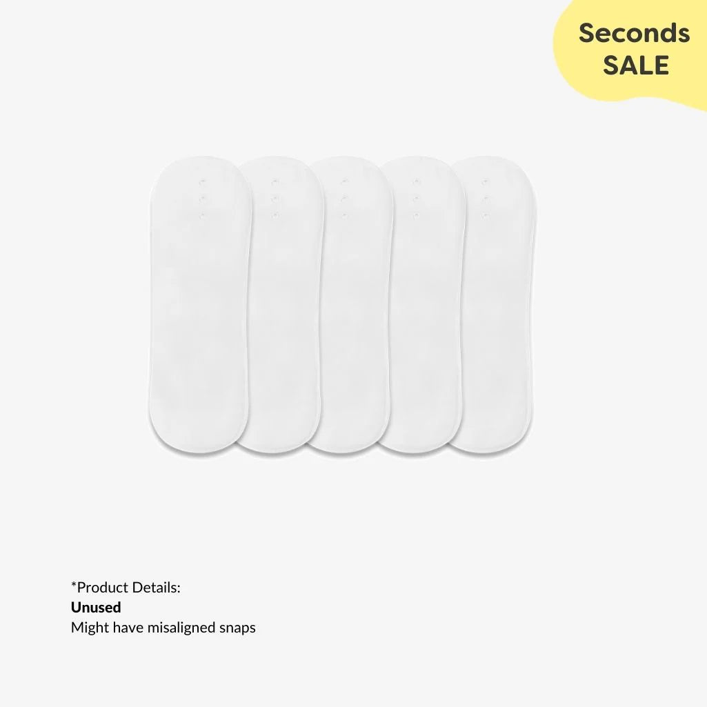 Pack of 5 Basic Soaker with Dirt/Stain Marks
