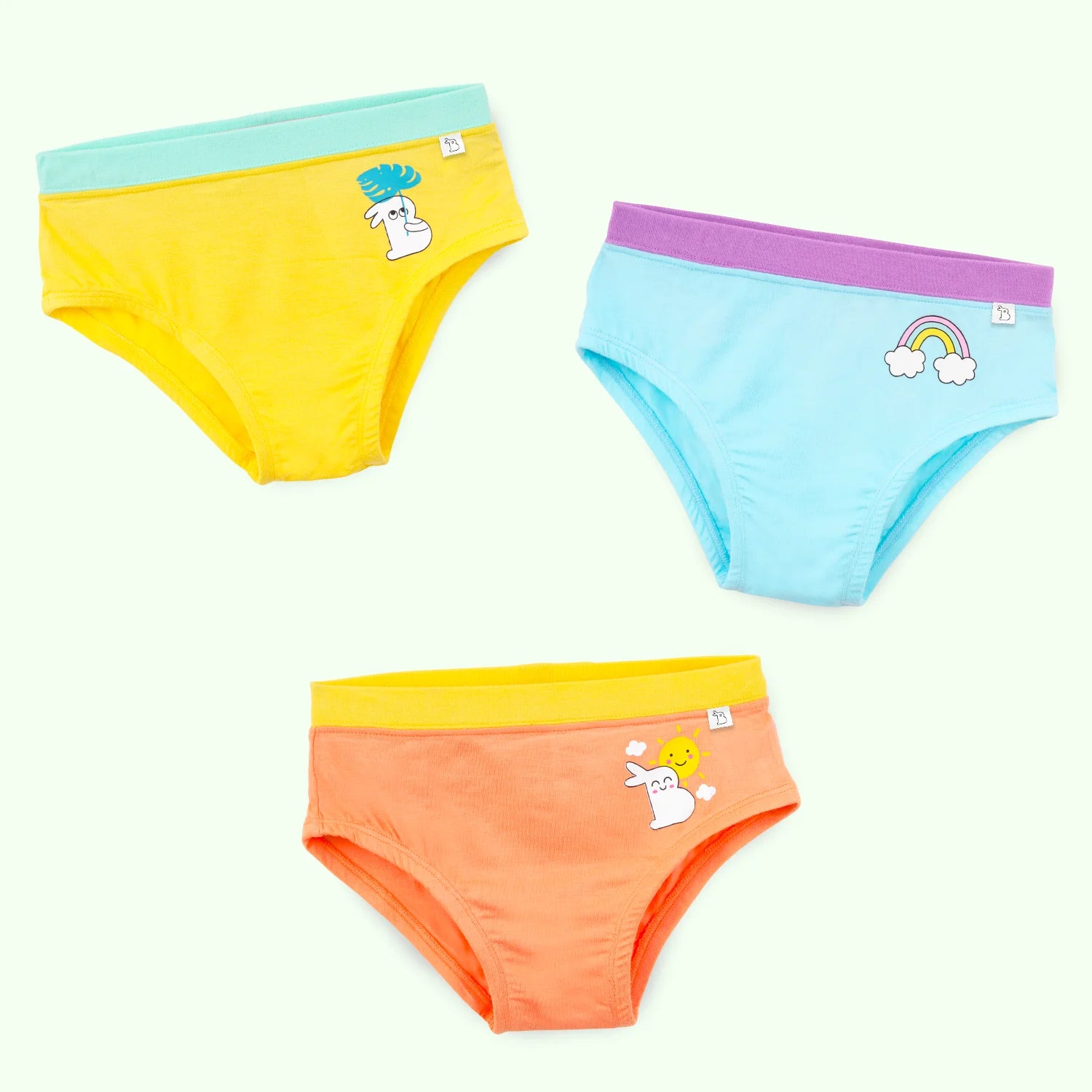 Pack of 3 Girl Briefs (Autumn Charm, Sunkissed & Sky Snuggles)