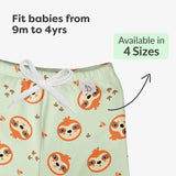 Diaper Pants with drawstring - Sloth-A-Thon