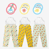3 Diaper Pants + 6 Potty Training Colour Changing Stickers