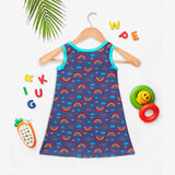 Glow A-line Dress - Rainbow Smiles (2-4 years)