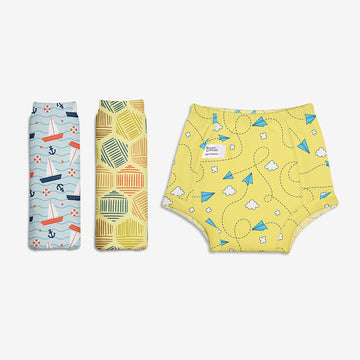 Padded Underwear Pack of 3 Size 0 - Explorer