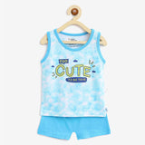 Top & Shorts Set - 2 pack - Mango Summers - Tie-Dye Blues (2-4 years)