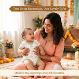 SuperBottoms Pure Love Newborn Baby Gift Set – 11 Newborn Essentials