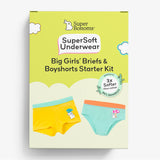 Girl Brief and Boyshort Trial Kit (8-12 Years) - Autumn Charm & Mushroom Magic
