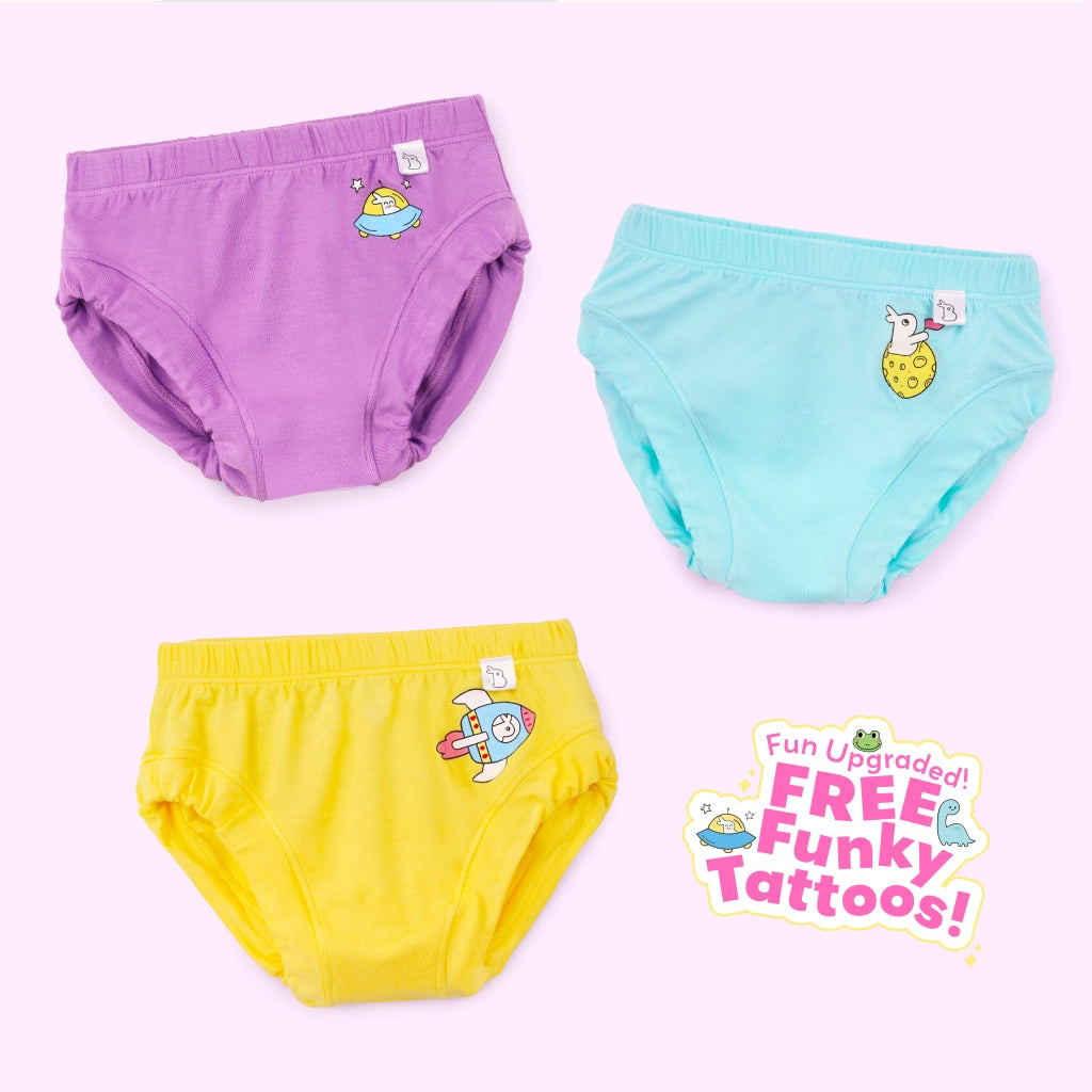 Baby Briefs-Bummy's Galaxy 3 Pack