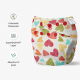 Freesize UNO Cloth Diaper, Pads & Charmling