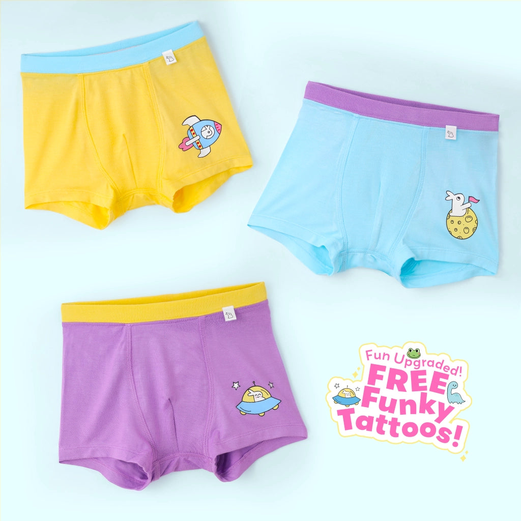 Boy Trunk-Bummy's Galaxy 3 Pack