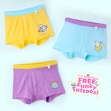 Pack of 3 Young Boy Trunk – Bummy's Galaxy