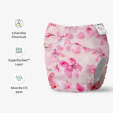 Cherry Blossom Freesize UNO Cloth Diaper