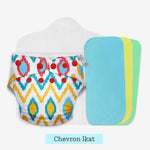 Freesize UNO Cloth Diaper Pack with Pads