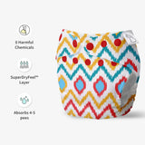 Ikat Chevron Freesize UNO Cloth Diaper