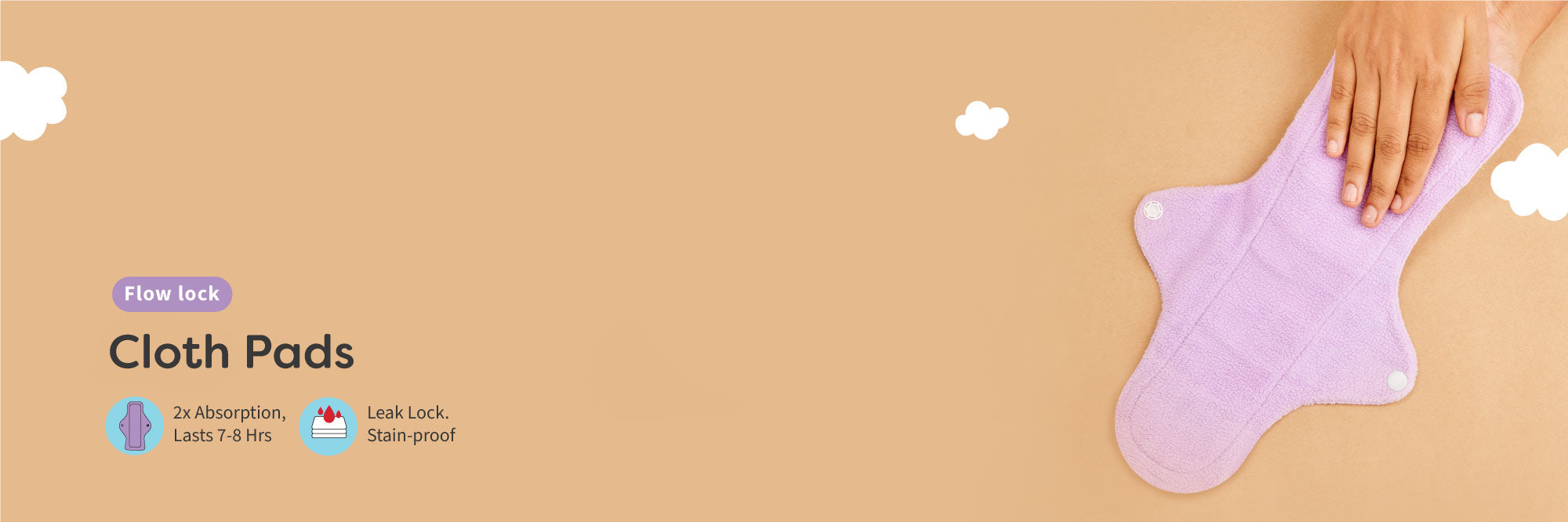 Reusable Sanitary Cloth Pads for Periods by SuperBottoms