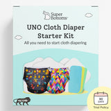 UNO Cloth Diaper Starter Kit with 2 Freesize UNO