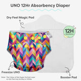 Colour Pop Freesize UNO Cloth Diaper