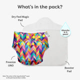 Freesize UNO Cloth Diaper (Colour Pop) for Baby