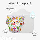 Coloured Skies Freesize UNO Cloth Diaper