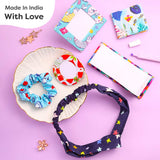 Recrafted Goodies - Pack of 5 (Diary + Mirror + Photo Frame + Scrunchie + Hairband)