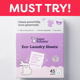45 Pack Eco-Laundry Detergent Sheets