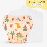 Rawr Time Freesize UNO SuperSoft Cloth Diaper with Velcro