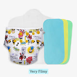 Easy Poop Clean Combo (UNO Cloth Diaper + Magic Pad + Sheet)
