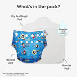 Blue Crew Freesize UNO Cloth  Diaper