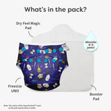 Purple Love Freesize UNO Cloth Diaper