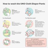 UNO Cloth Diaper Pants-Purple Love