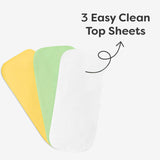 Coloured Easy Clean Top Sheets
