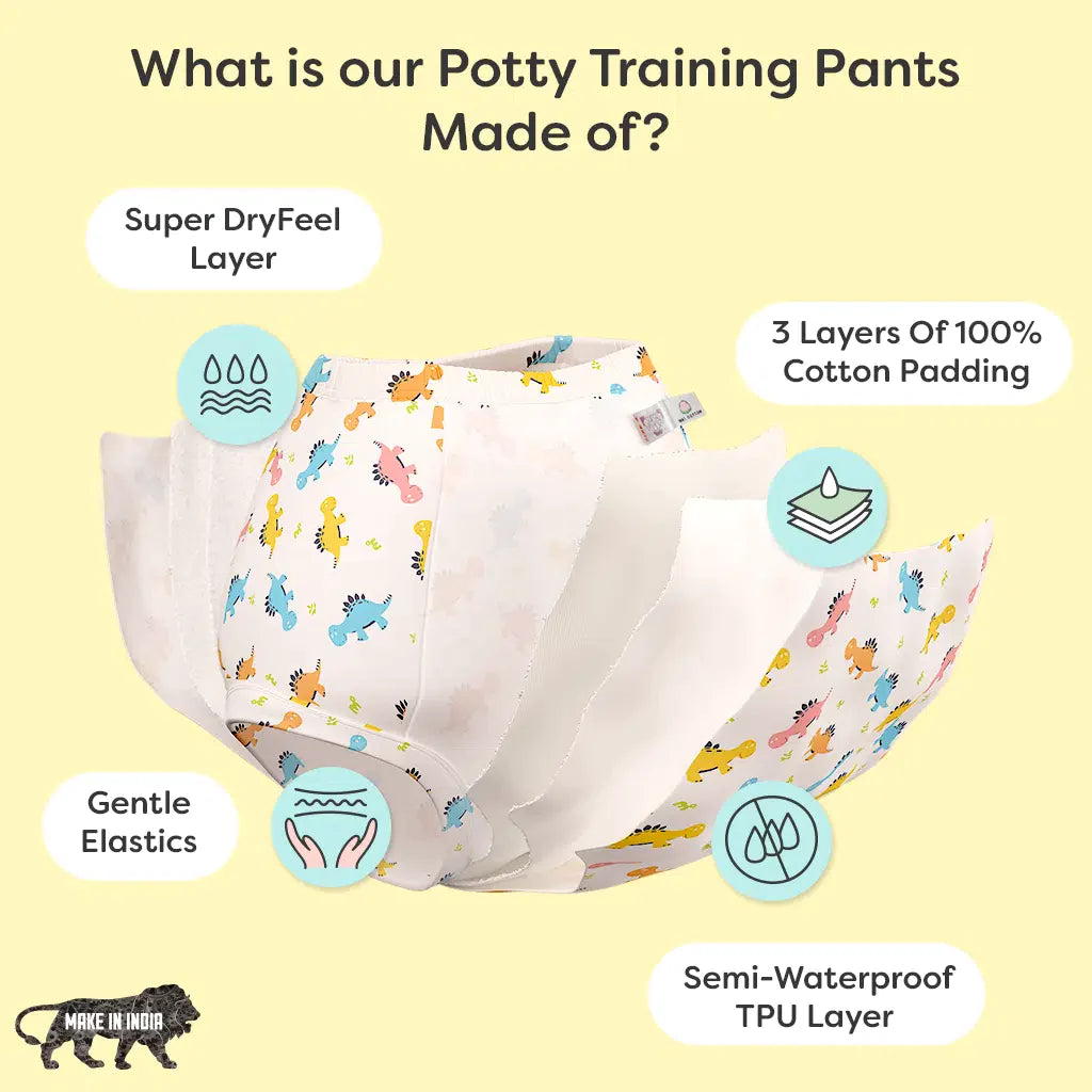 ZOOCCHINI 3 Piece Organic Potty Training Pants Set - Ocean Pals
