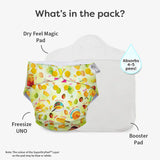 Poopy Face Freesize UNO Cloth Diaper