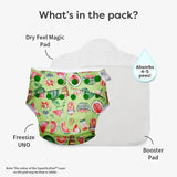 Melon Splash Freesize UNO Cloth Diaper