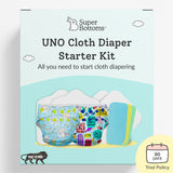 UNO Cloth Diaper Starter Kit with 2 Freesize UNO