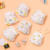 DryFeel Muslin Langot Assorted 6 Pack with Dirt Marks (No Print choice) - Small
