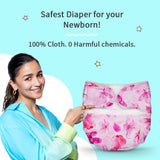 Cherry Blossom Newborn UNO Cloth Diaper