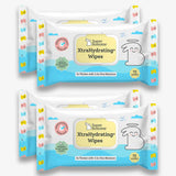 72 pcs - 4 Pack XtraHydrating® Wipes, 3.5x moisture, 3x thick, Unscented