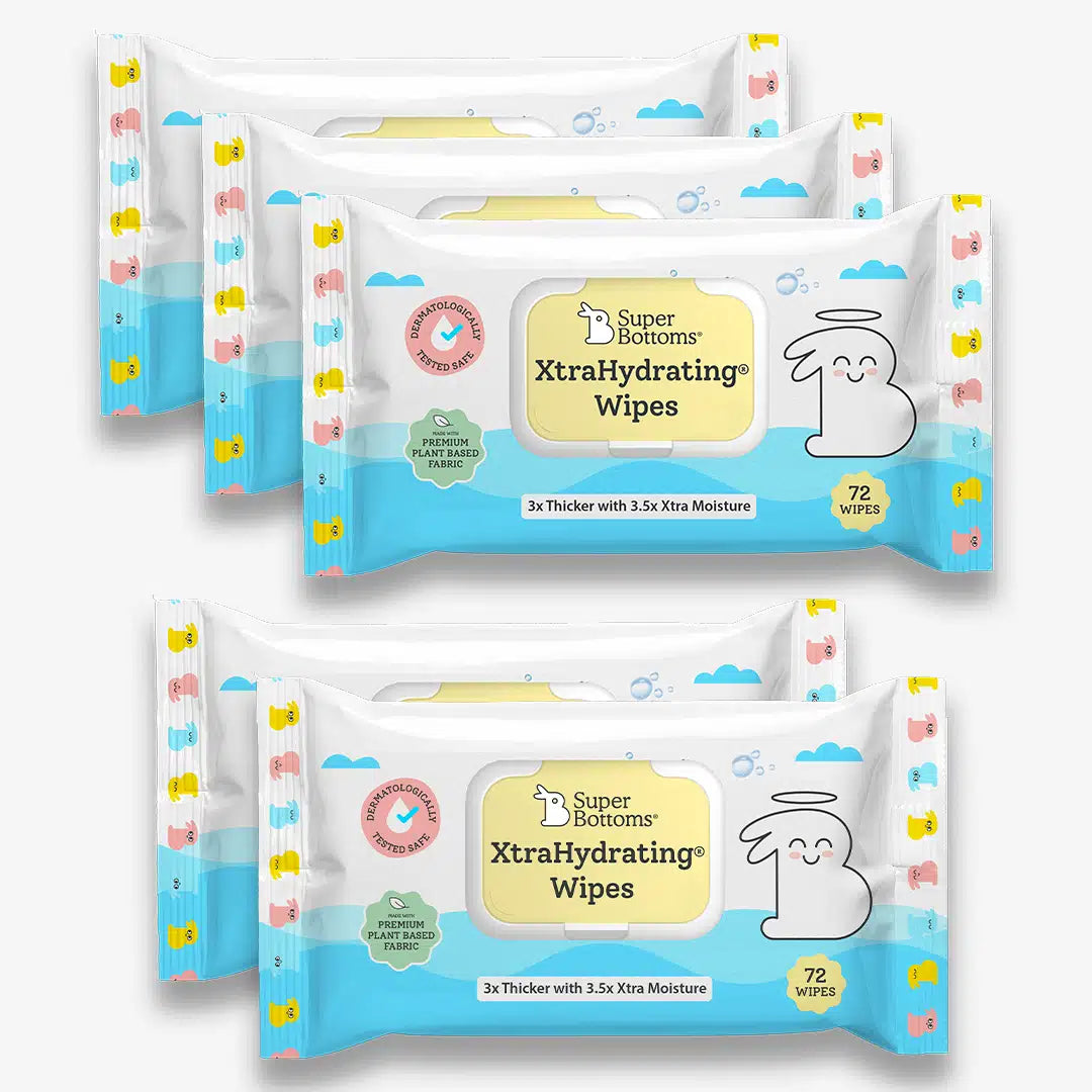 72 pcs - XtraHydrating® Wipes, 3.5x moisture, 3x thick, Unscented